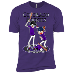 Colorado Rockies Baseball Rick And Morty Men's Sleeve Shirt - The White Eagles