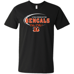 Dilly Dilly Cincinnati Bengals A True Friend Of The Bengals Men's V-Neck T-Shirt - The White Eagles