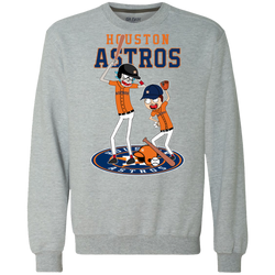 Houston Astros Baseball Rick And Morty Sweatshirt - The White Eagles