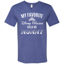 My Favorite Disney Princess Calls Me Mommy Shirt Men's V-Neck T-Shirt - The White Eagles