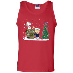 San Diego Chargers Snoopy The Peanuts Ugly Christmas Sweater  Super Bowl Tank Top - The White Eagles