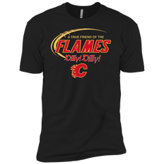 Dilly Dilly A True Friend Of The Calgary Flames Men's Sleeve Shirt - The White Eagles