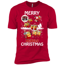 Christmas Sweaters Minions Santa Claus Merry Christmas Men's Sleeve Shirt - The White Eagles