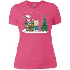 Miami Dolphins Snoopy The Peanuts Ugly Christmas Sweater  Super Bowl Ladies' Shirt - The White Eagles