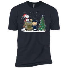 Seattle Seahawks Snoopy The Peanuts Ugly Christmas Sweater  Super Bowl Men's Sleeve Shirt - The White Eagles
