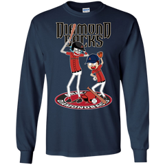 Arizona Diamondbacks Baseball Rick And Morty LS Cotton T-Shirt - The White Eagles