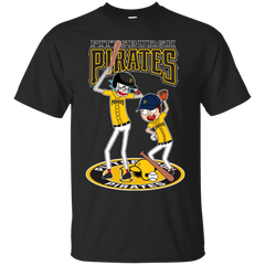 Pittsburgh Pirates Baseball Rick And Morty Cotton T-Shirt - The White Eagles