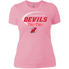 Dilly Dilly A True Friend Of The New Jersey Devils Ladies' Shirt - The White Eagles