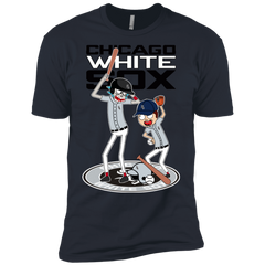 Chicago White Sox Baseball Rick And Morty Men's Sleeve Shirt - The White Eagles