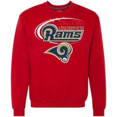 Dilly Dilly Los Angeles Rams A True Friend Of The Rams Sweatshirt - The White Eagles