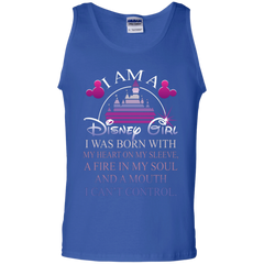 I Am A Disney Girl I Can't Control T-shirts Tank Top - The White Eagles