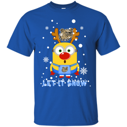 Minion Bryant Bulldogs Ugly Christmas Sweaters Let It Snow Cotton T-Shirt - The White Eagles