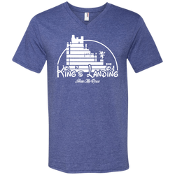 Kings Landing Hear Me Roar Tshirt Men's V-Neck T-Shirt - The White Eagles