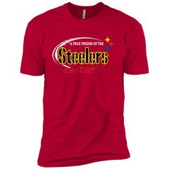 Dilly Dilly Pittsburgh Steelers A True Friend Of The Steelers Men's Sleeve Shirt - The White Eagles