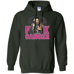 Roman Reigns Fuck Cancer Breast Cancer Awareness Hoodie - The White Eagles