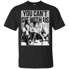 You Can't Sit With Us Hocus Horror Halloween Shirt Cotton T-Shirt - The White Eagles