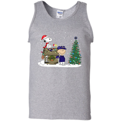 Baltimore Ravens Snoopy The Peanuts Ugly Christmas Sweater  Super Bowl Tank Top - The White Eagles