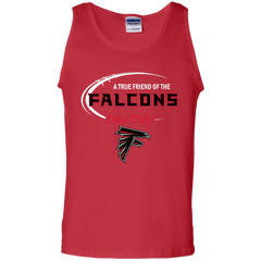 Dilly Dilly Atlanta Falcons A True Friend Of The Falcons Tank Top - The White Eagles