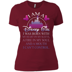 I Am A Disney Girl I Can't Control T-shirts Ladies' Shirt - The White Eagles