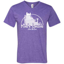 Kings Landing Hear Me Roar Tshirt Men's V-Neck T-Shirt - The White Eagles