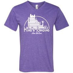 Kings Landing Hear Me Roar Tshirt Men's V-Neck T-Shirt - The White Eagles