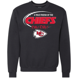 Dilly Dilly Kansas City Chiefs A True Friend Of The Chiefs Sweatshirt - The White Eagles