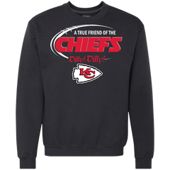 Dilly Dilly Kansas City Chiefs A True Friend Of The Chiefs Sweatshirt - The White Eagles