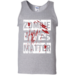 Zombie Lives Matter Tshirt Tank Top - The White Eagles
