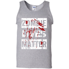 Zombie Lives Matter Tshirt Tank Top - The White Eagles