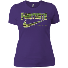 Fortnite Nike Just Play It Camo Ladies' Shirt - The White Eagles
