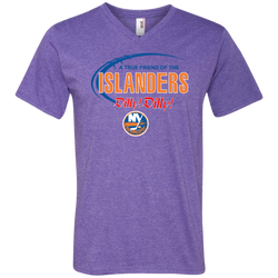 Dilly Dilly A True Friend Of The New York Islanders Men's V-Neck T-Shirt - The White Eagles