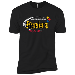 Dilly Dilly Pittsburgh Steelers A True Friend Of The Steelers Men's Sleeve Shirt - The White Eagles