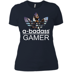 A-badass Gamer Fortnite Adidas Ladies' Shirt - The White Eagles