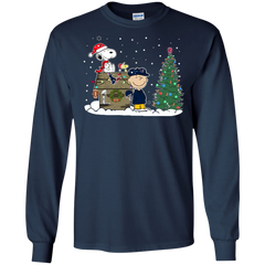 Houston Texans Snoopy The Peanuts Ugly Christmas Sweater  Super Bowl LS Cotton T-Shirt - The White Eagles
