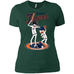 Detroit Tigers Baseball Rick And Morty Ladies' Shirt - The White Eagles