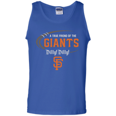 Dilly Dilly Ny Giants A True Friend Of The Giants Tank Top - The White Eagles