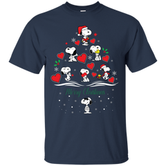 Snoopy Merry Christmas The Peanuts Movie Cotton T-Shirt - The White Eagles