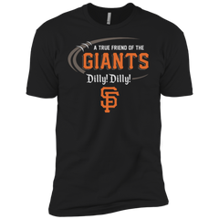 Dilly Dilly Ny Giants A True Friend Of The Giants Men's Sleeve Shirt - The White Eagles