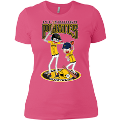Pittsburgh Pirates Baseball Rick And Morty Ladies' Shirt - The White Eagles