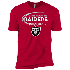 Dilly Dilly Raiders A True Friend Of The Raiders Men's Sleeve Shirt - The White Eagles