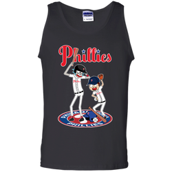 Philadelphia Phillies Baseball Rick And Morty Tank Top - The White Eagles