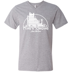 Kings Landing Hear Me Roar Tshirt Men's V-Neck T-Shirt - The White Eagles