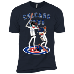 Chicago Cubs Baseball Rick And Morty Men's Sleeve Shirt - The White Eagles