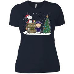 Minnesota Vikings Snoopy The Peanuts Ugly Christmas Sweater  Super Bowl Ladies' Shirt - The White Eagles