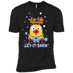 Minion Mercer Bears Ugly Christmas Sweaters Let It Snow Men's Sleeve Shirt - The White Eagles