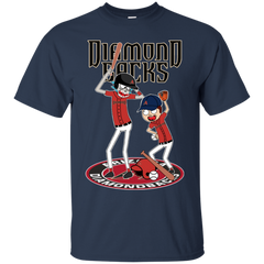 Arizona Diamondbacks Baseball Rick And Morty Cotton T-Shirt - The White Eagles