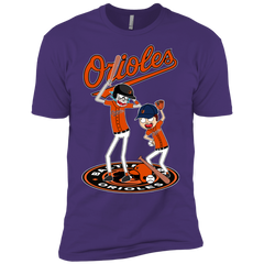 Baltimore Orioles Baseball Rick And Morty Men's Sleeve Shirt - The White Eagles