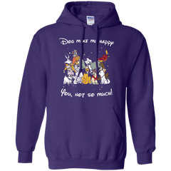 Disney Dogs. Dogs Make Me Happy You Not So Much Tshirts Hoodie - The White Eagles
