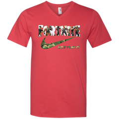 Fortnite Nike Camo Just Play It Shirts Men's V-Neck T-Shirt - The White Eagles