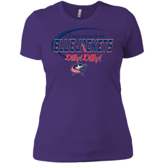 Dilly Dilly A True Friend Of The Columbus Blue Jackets Ladies' Shirt - The White Eagles